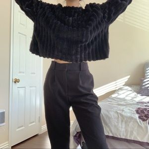 Zara cropped sweater